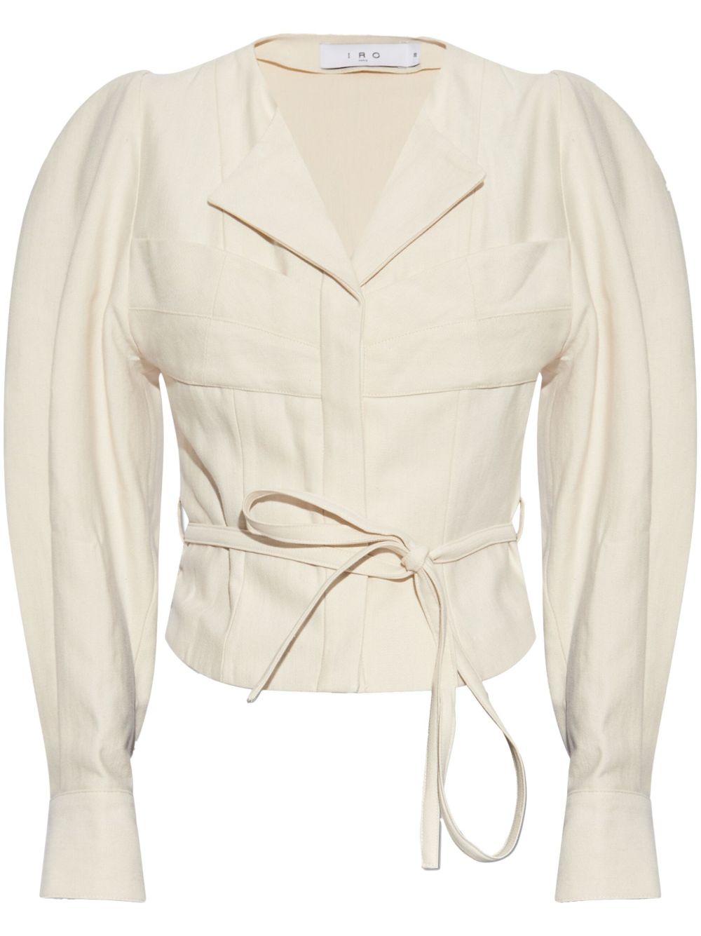 V-neck shirt - Neutrals