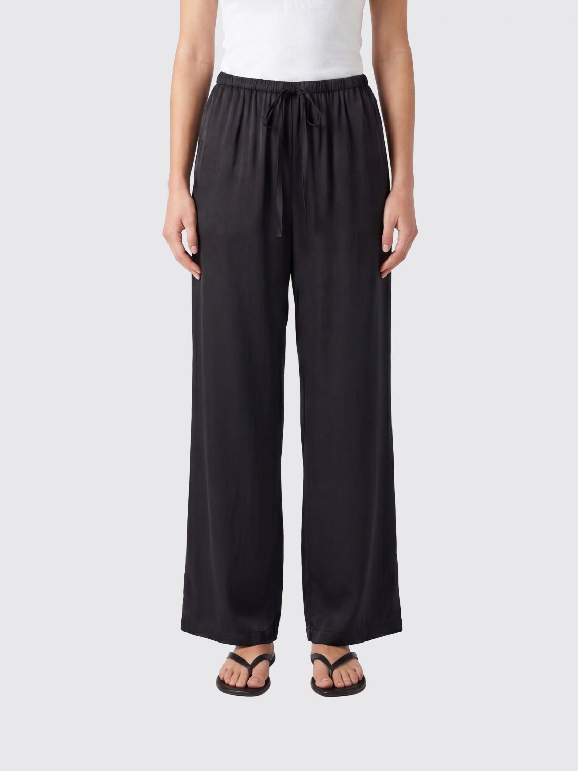 Pants Woman color Charcoal