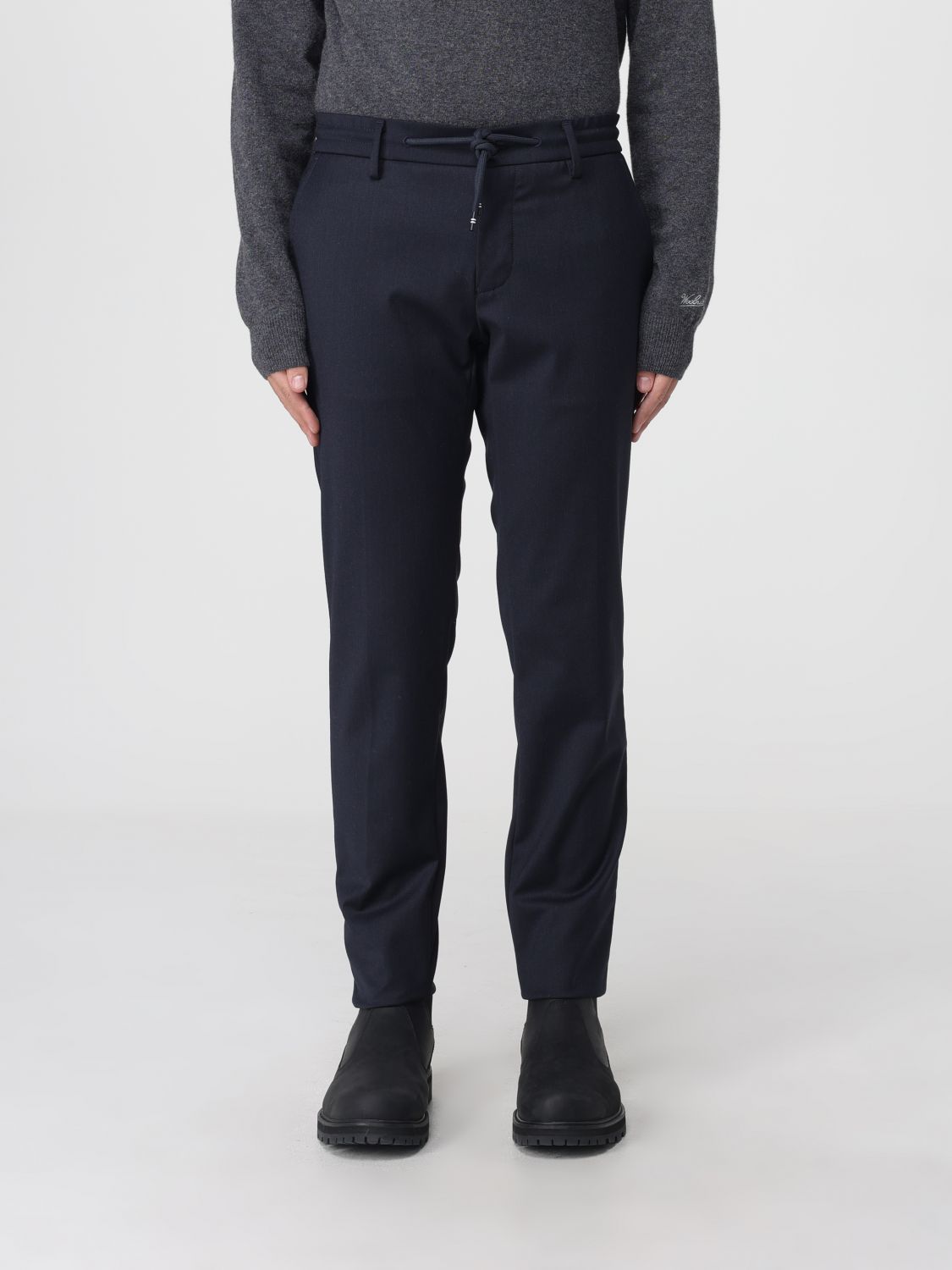 Pants Men color Black