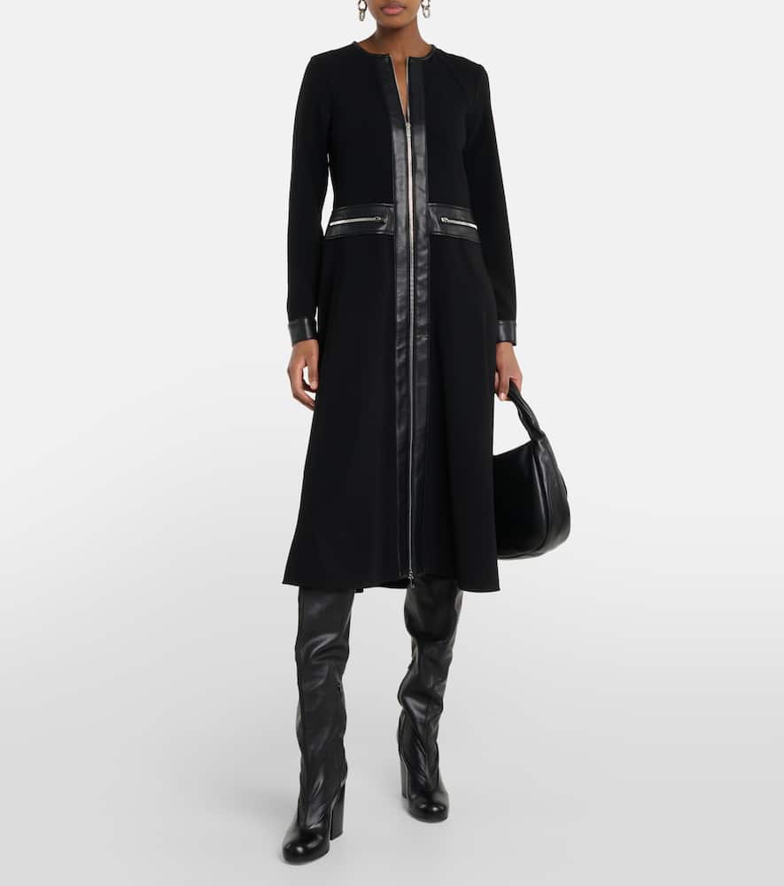 Proenza Schouler Joanne crêpe midi dress