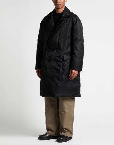 Man Puffer Black Size 38 Polyamide, Polyurethane