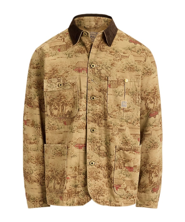 Barn-toile utility jacket