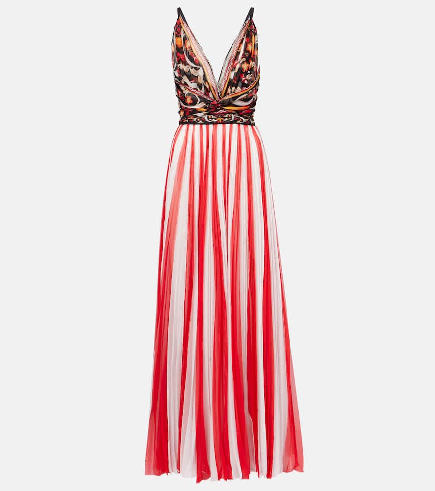 Printed maxi dress