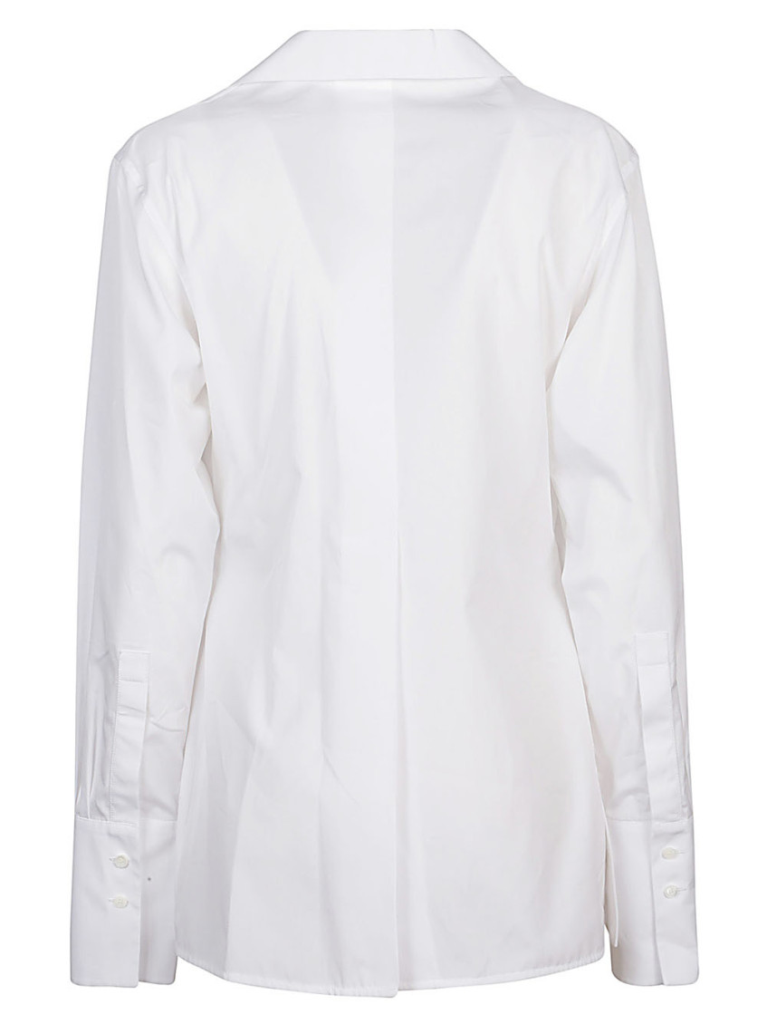 Wrap Poplin Shirt