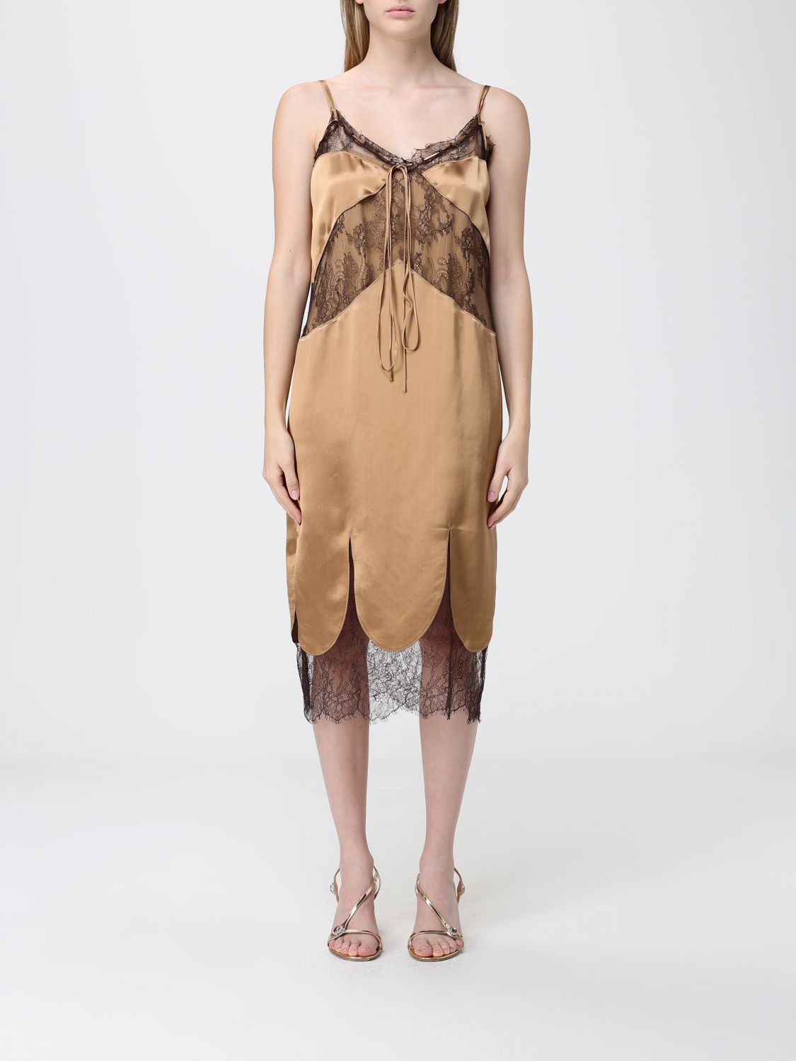 Dress Woman color Dark