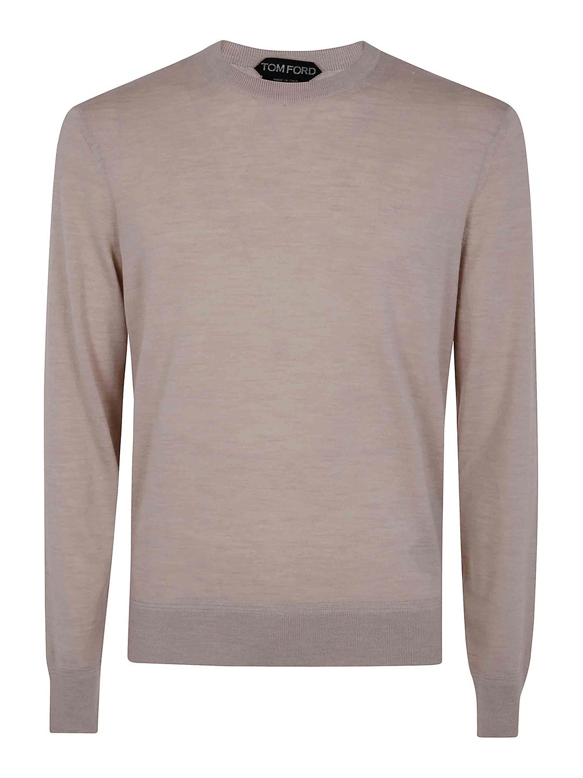 Crewneck Fine-knit Sweater