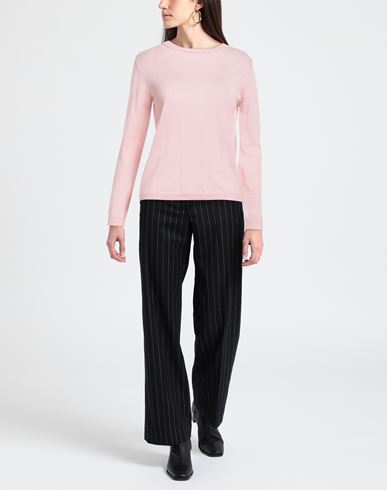 Woman Sweater Blush Size 8 Merino Wool