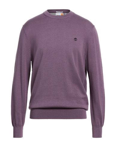 Man Sweater Mauve Size XL Cotton