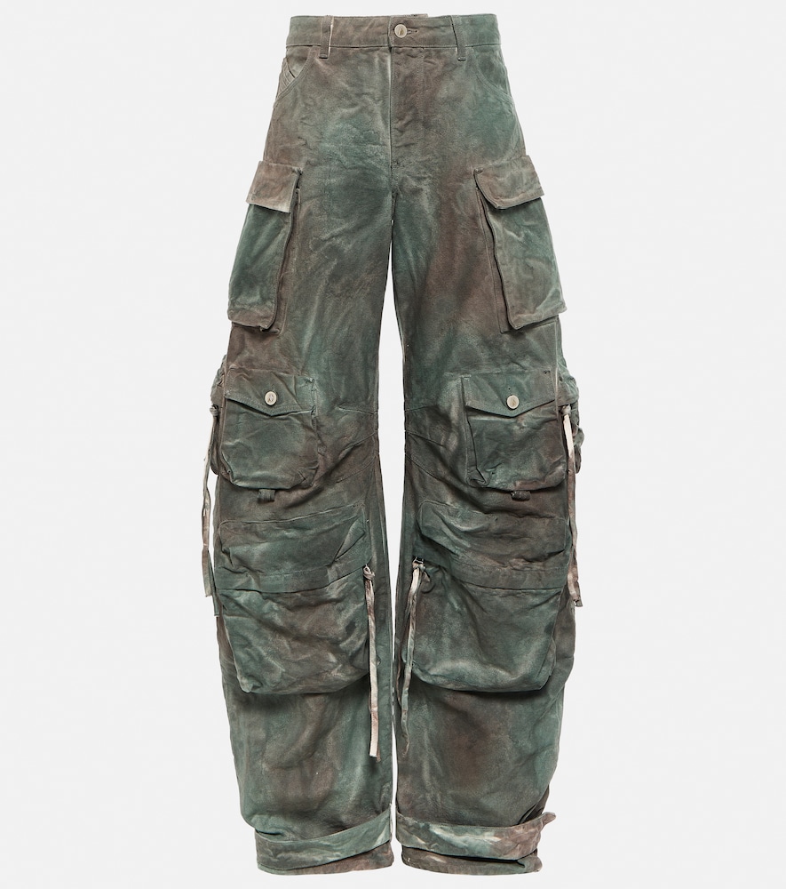 Fern cotton canvas cargo pants