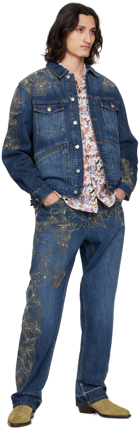 Isabel Marant Navy Juro Jeans