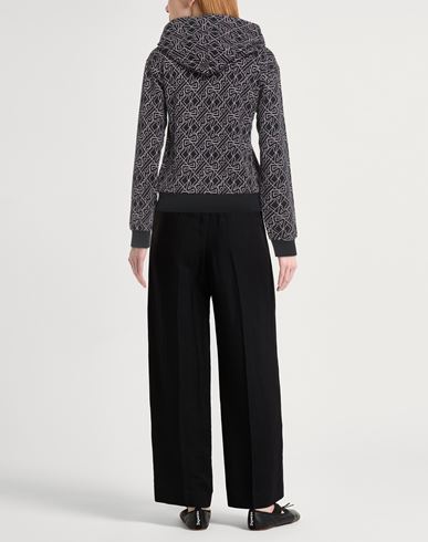 Woman Cardigan Black Size M Cotton, Elastane