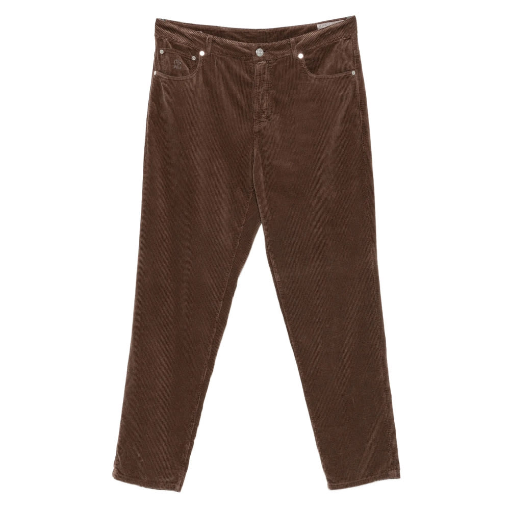 Corduroy trousers - Brown