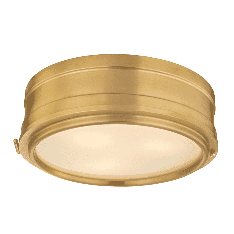 Rye 3-Light Ceiling Light in Aged Bra