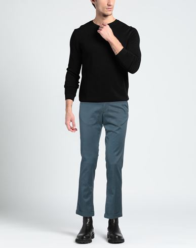 Man Pants Slate blue Size 30 Lyocell, Cotton, Elastane