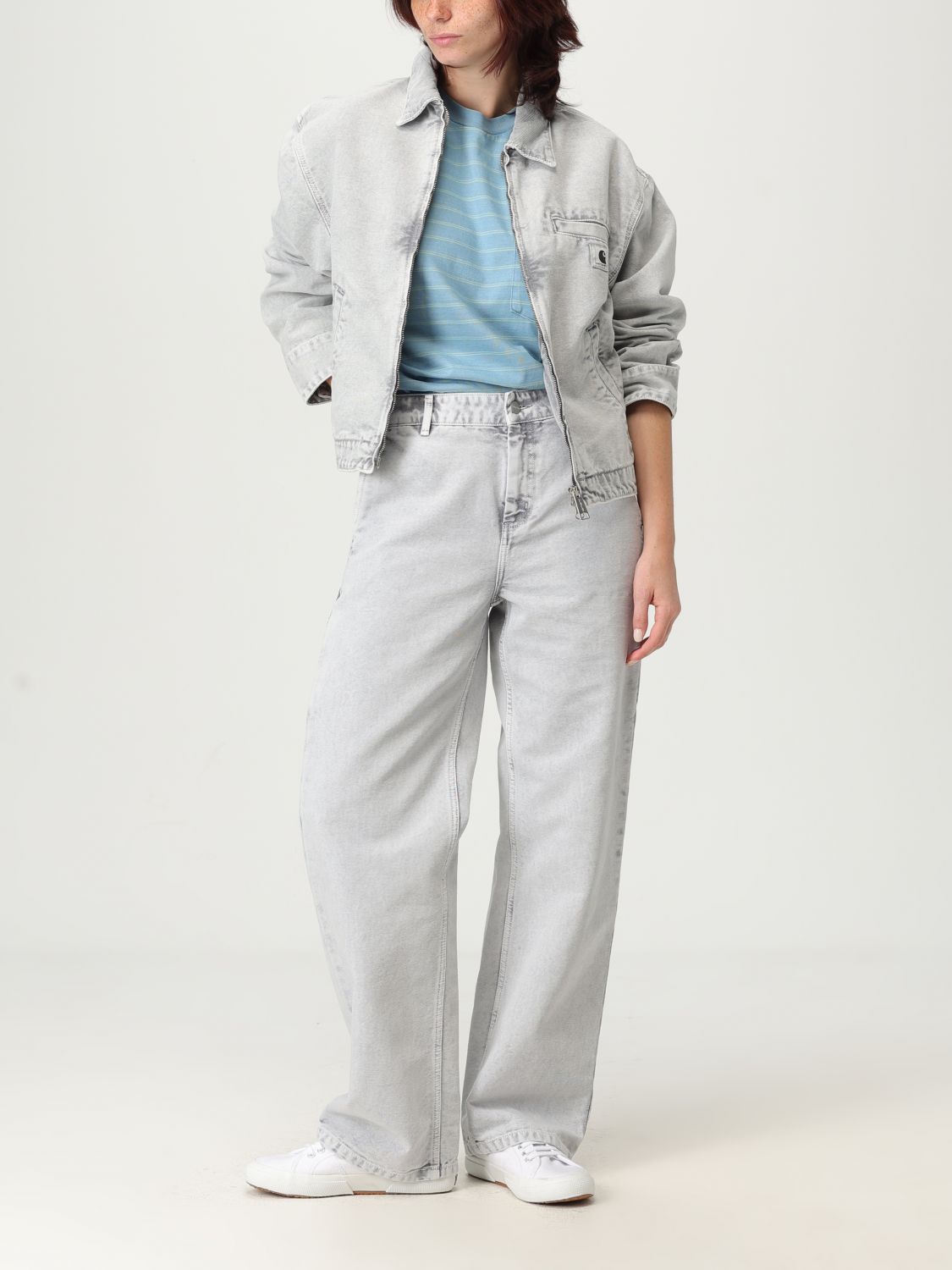 Pants Woman color Grey