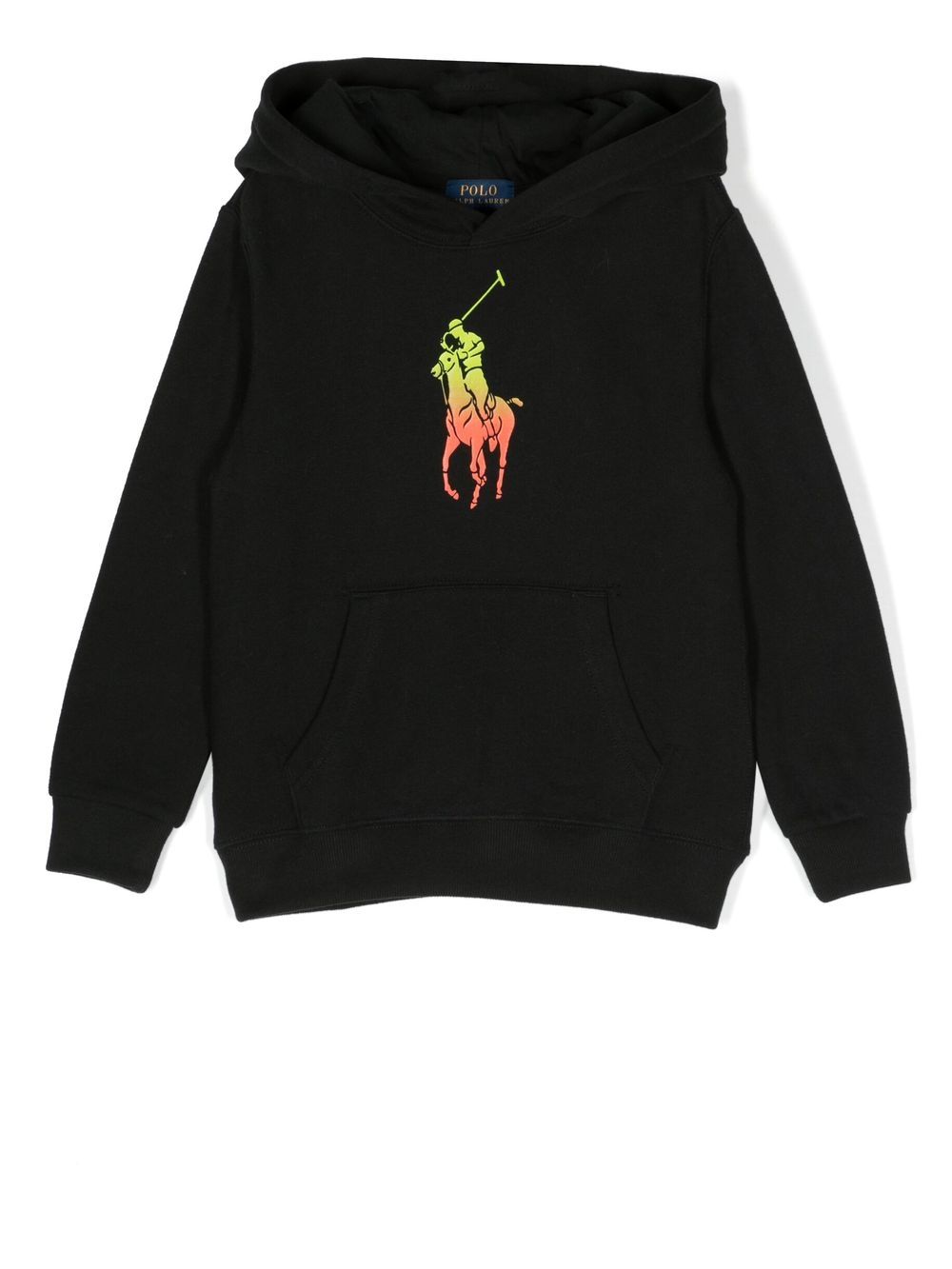 Polo Player pullover hoodie - Black