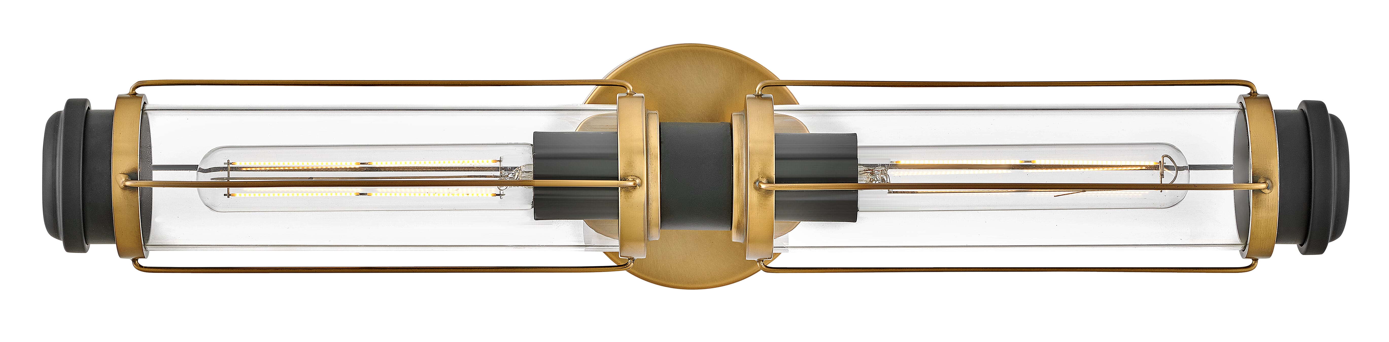 Heritage Brass LED Vanity from the Masthead Collection