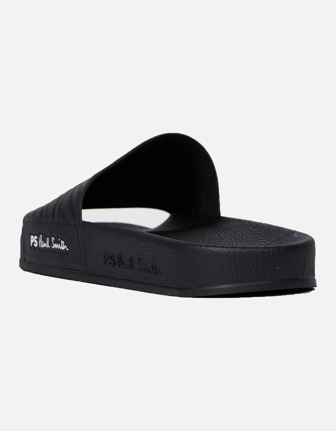 Men's Paul Smith Zebra Logo Sliders Black - Size: 10