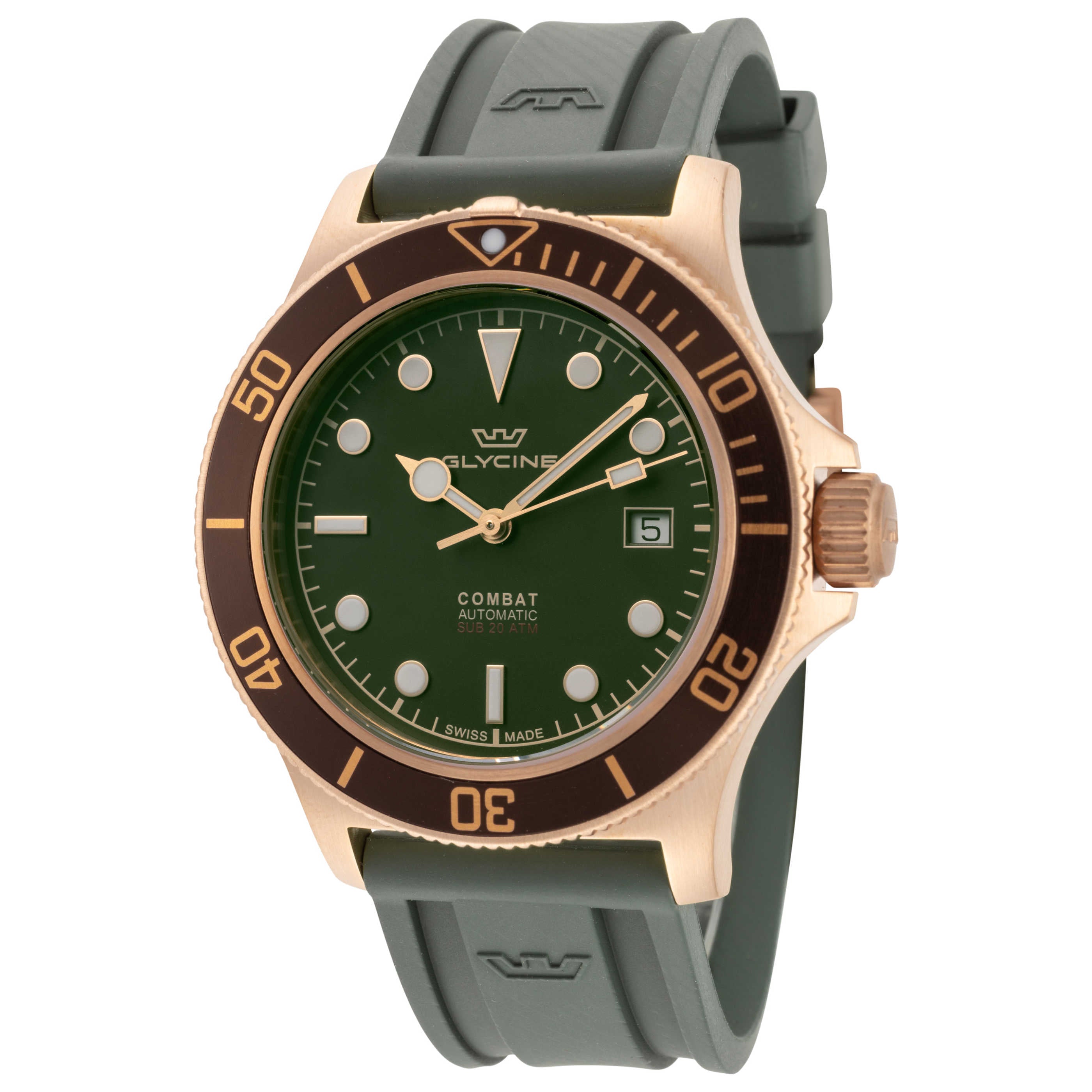 Combat Sub Bronze Men's Watch
