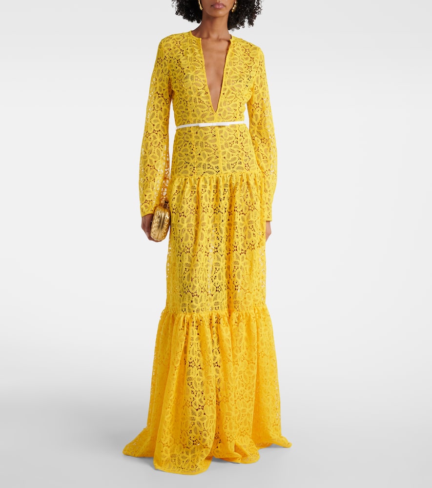 Lace gown