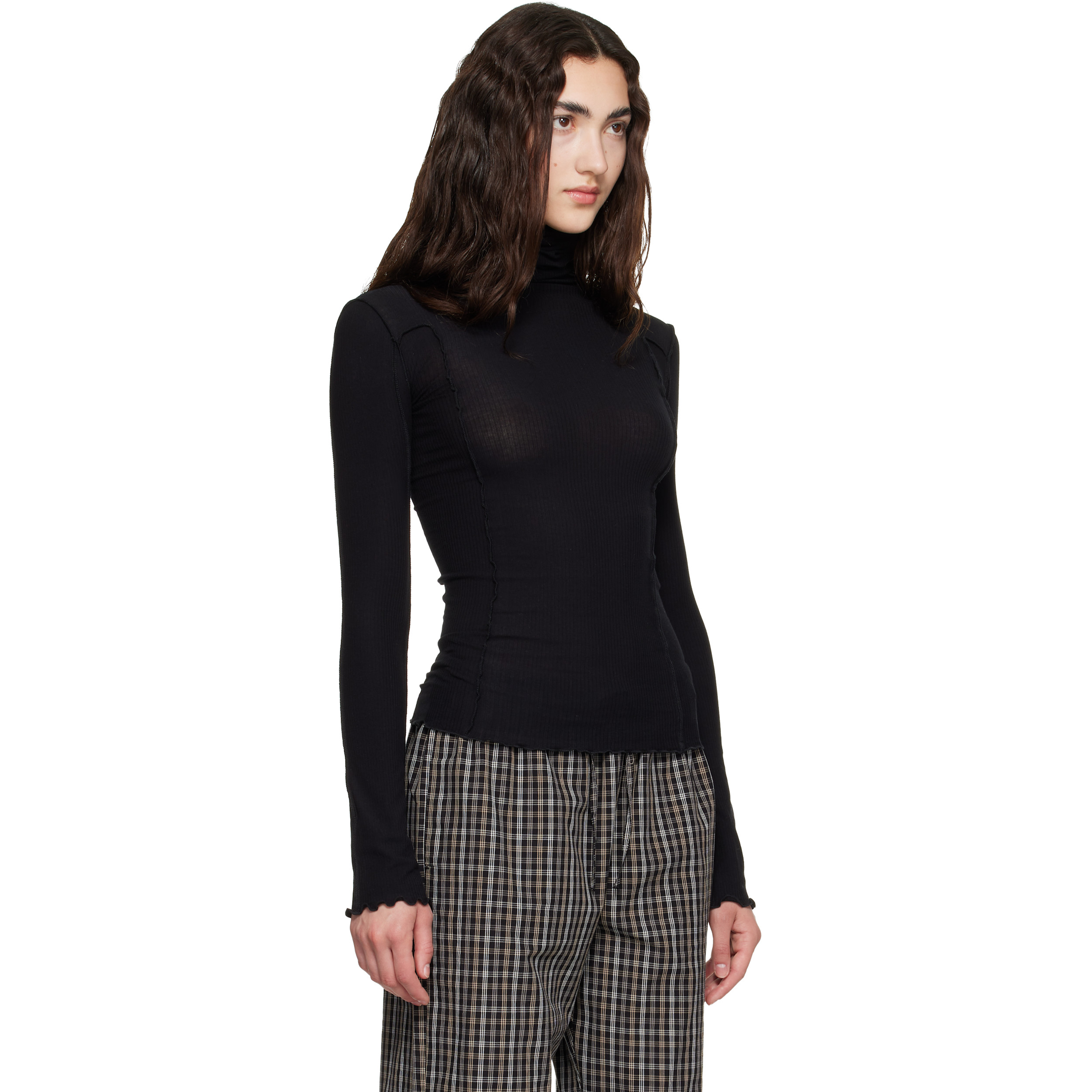 Black Omato Turtleneck