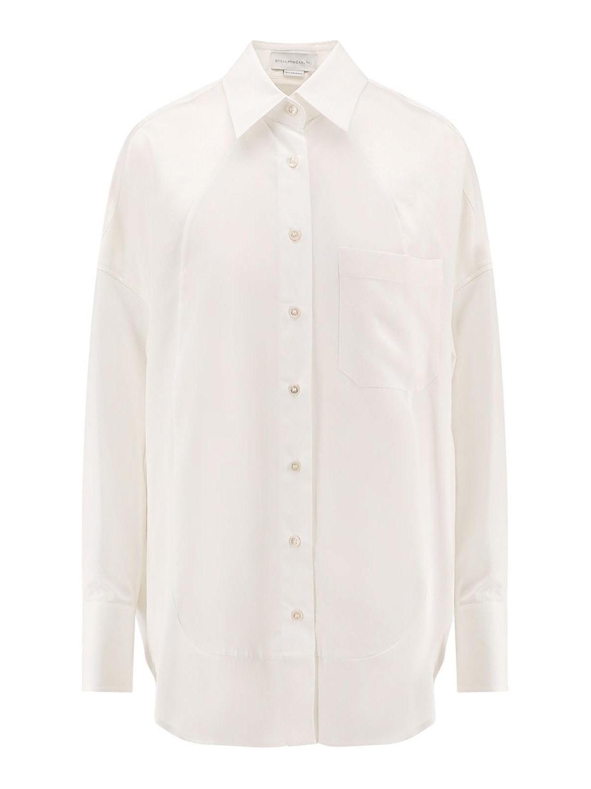 Oversized Satin Shirt