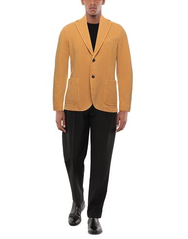 Man Blazer Marigold Size 38 Cotton, Elastane