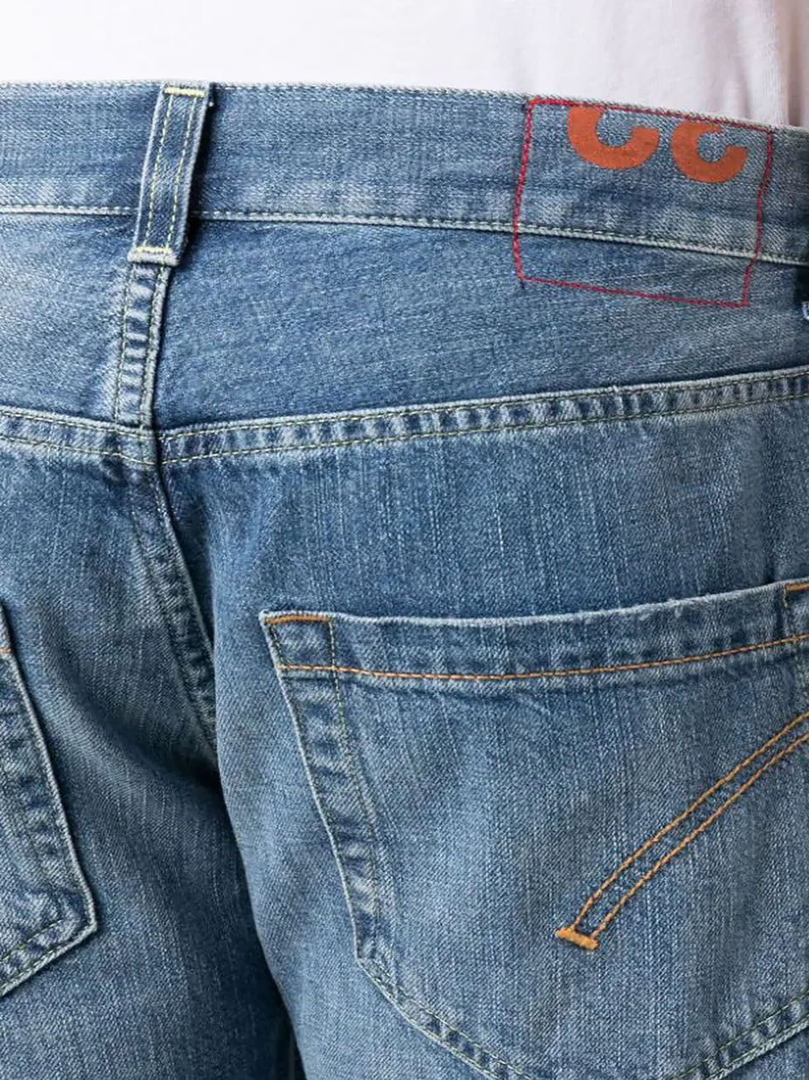 Blue Cotton Jeans