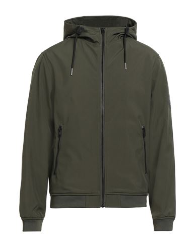 Man Jacket Military green Size L Polyester
