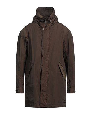 Moorer Man Overcoat & Trench Coat Dark green Size 32 Polyamide