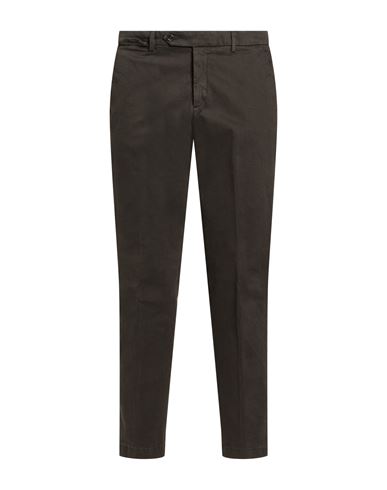 Man Pants Military green Size 38 Cotton, Elastane