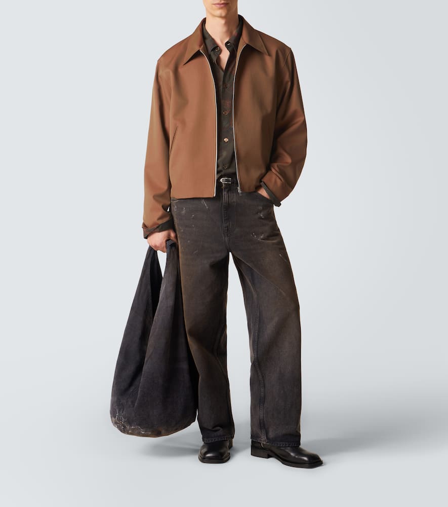 Mini virgin wool jacket