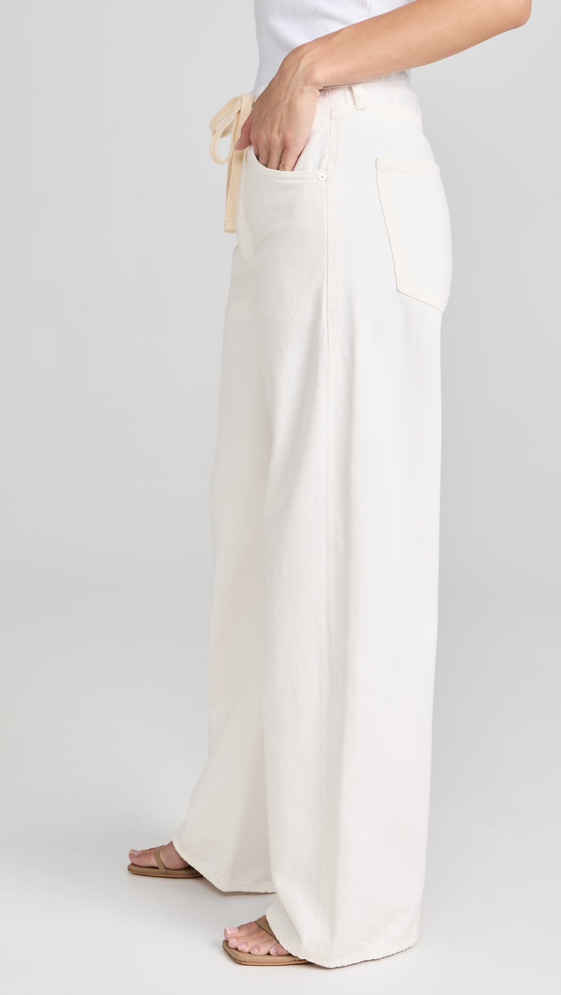 Brynn Drawstring Trousers Tulip