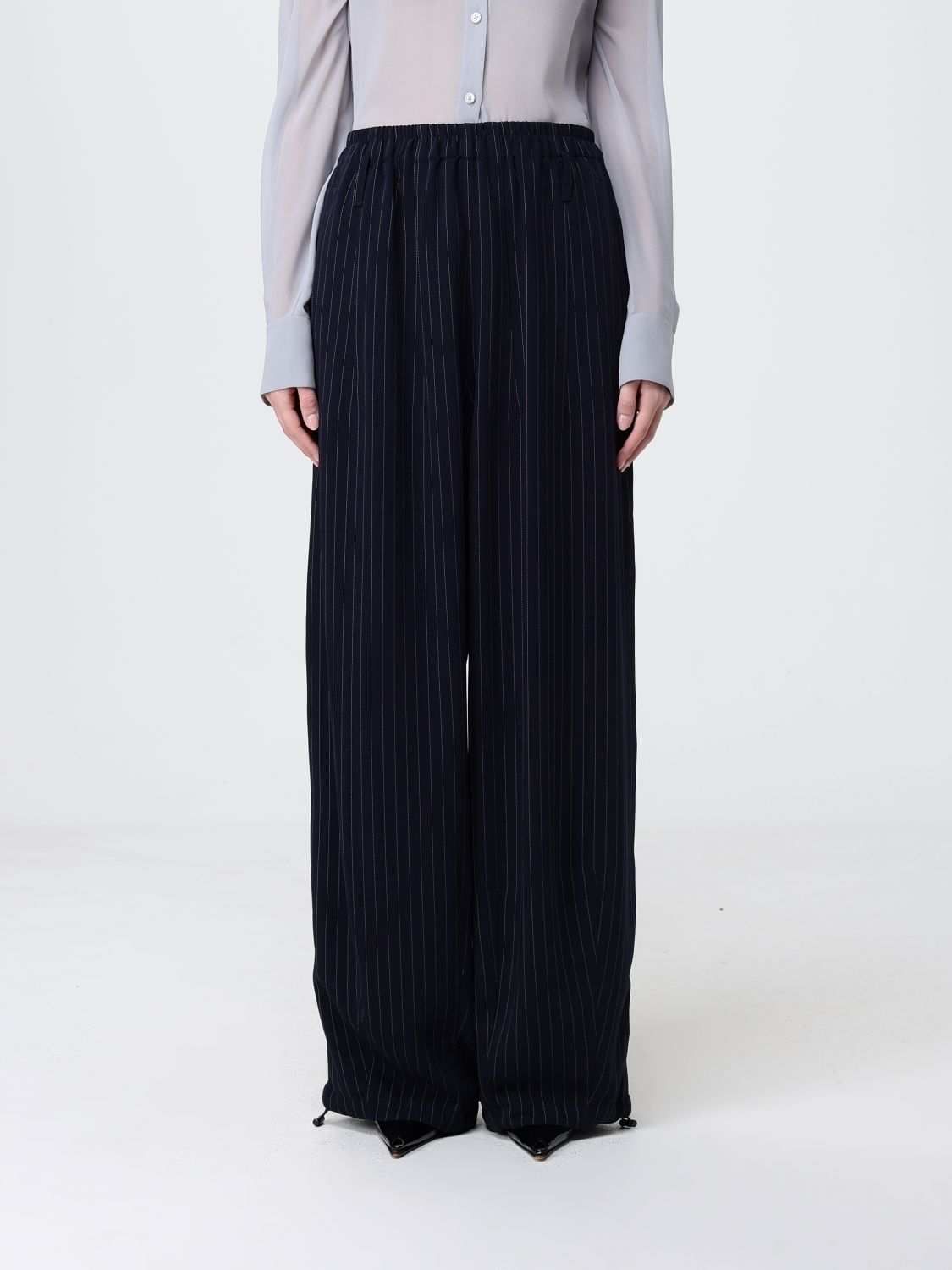 Pants Woman color Blue
