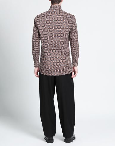 Man Shirt Midnight blue Size L Cotton, Elastane