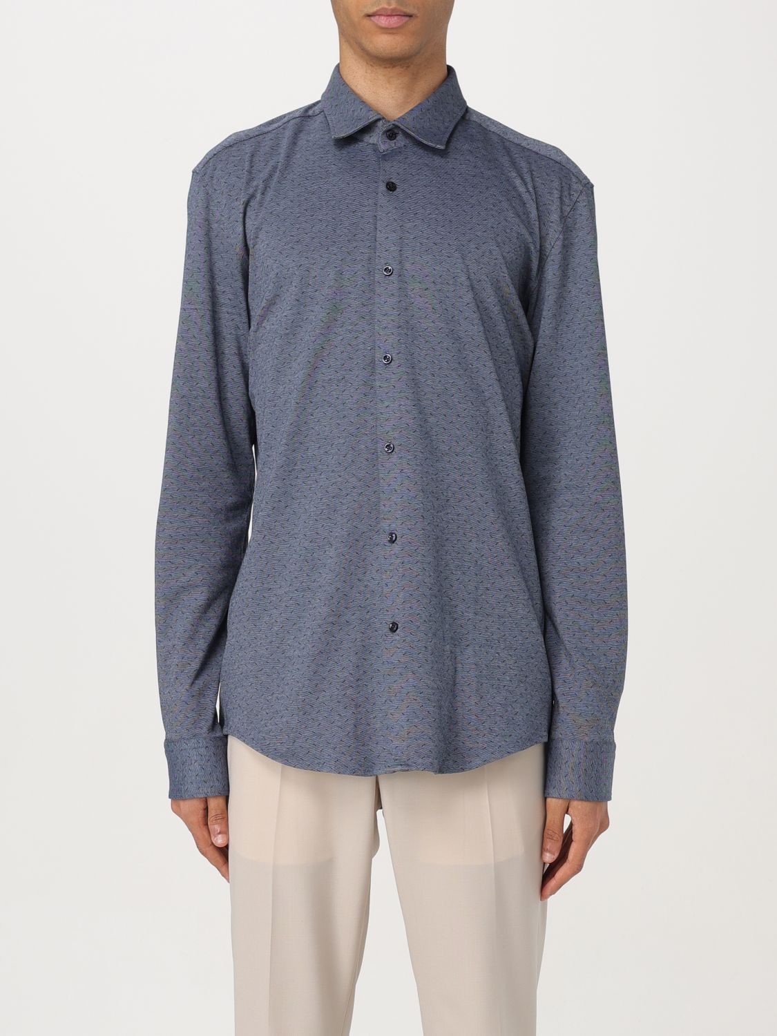 Shirt Men color Blue