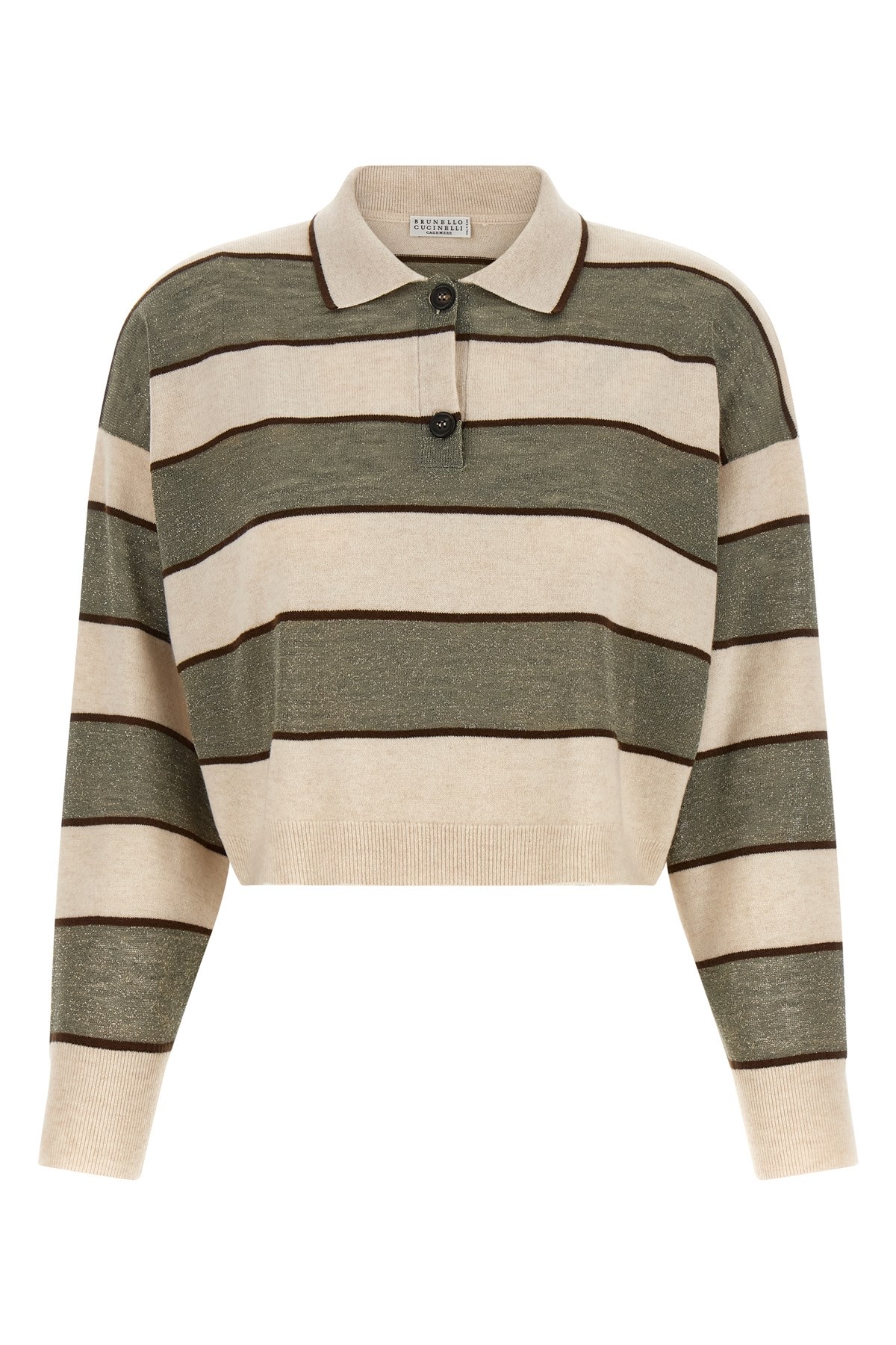 'Sparkling Stripes' Polo Shirt