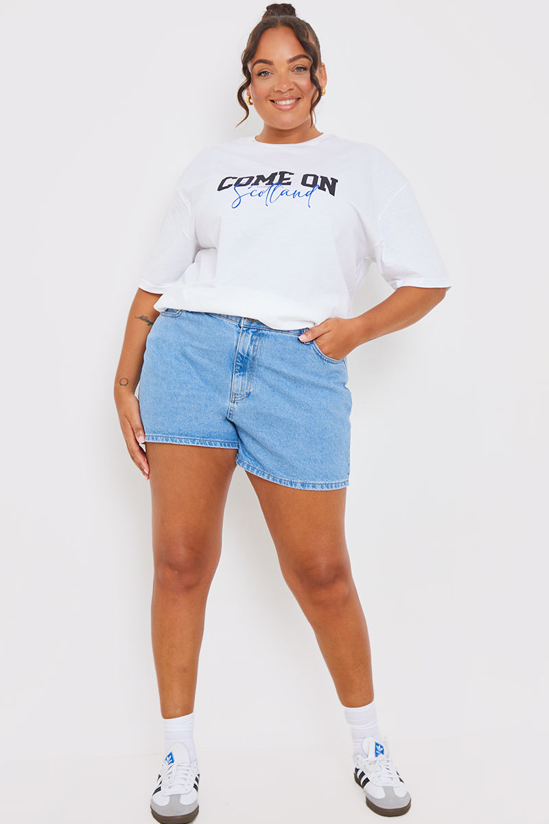 Come On Scotland' Slogan Football T-Shirt