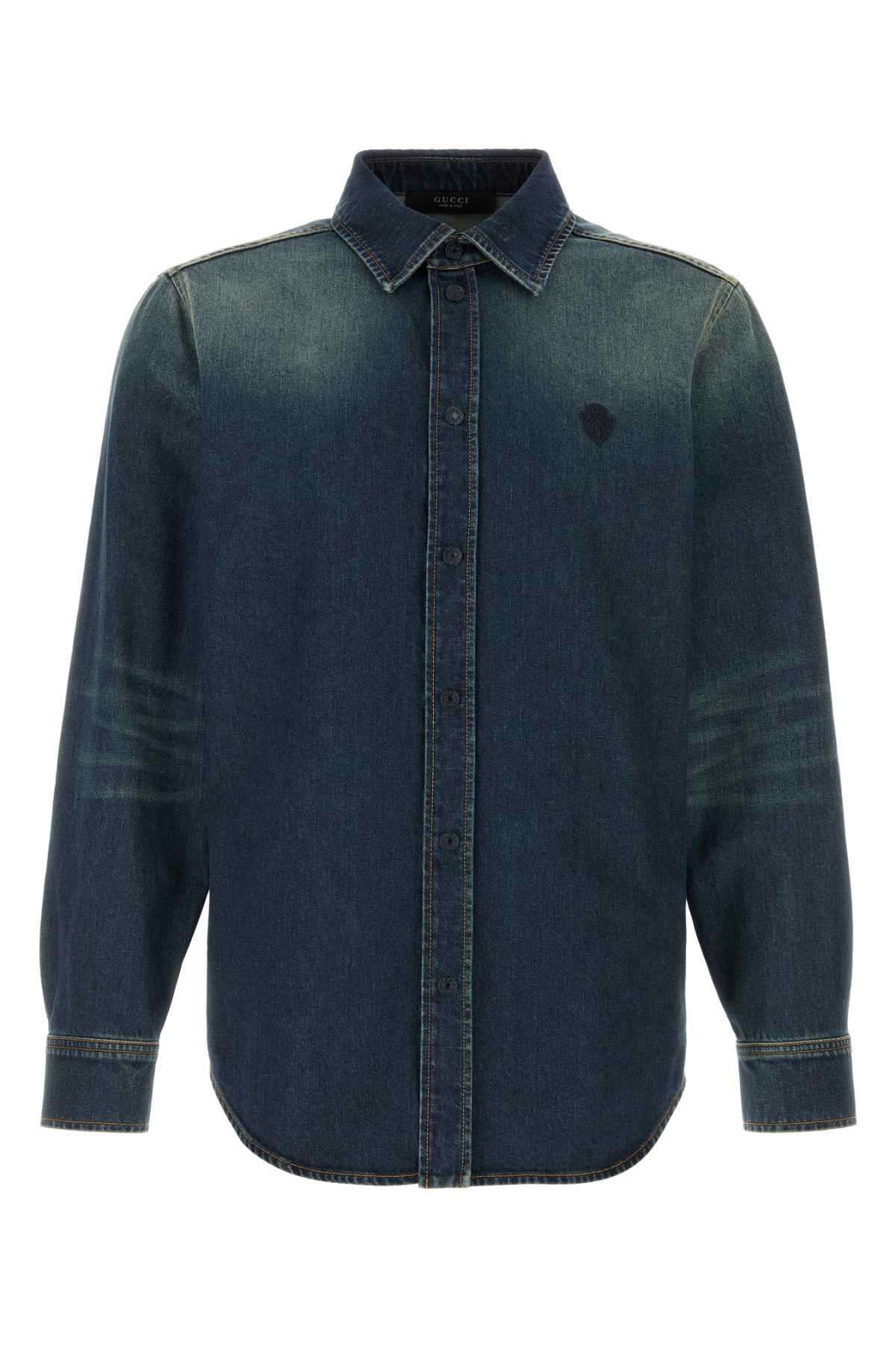 Tailored Shirt — Blue