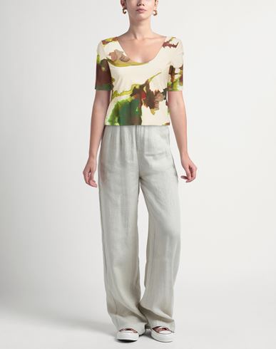 Woman Top Beige Size 2 Polyamide, Elastane