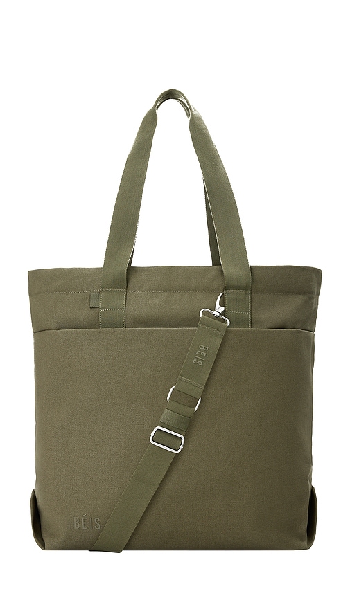 BEIS TOTE-BAG THE HEAVY DUTY in Olive