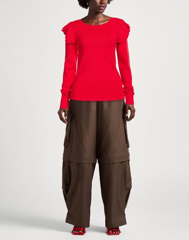 Woman Sweater Red Size 8 Viscose, Polyester