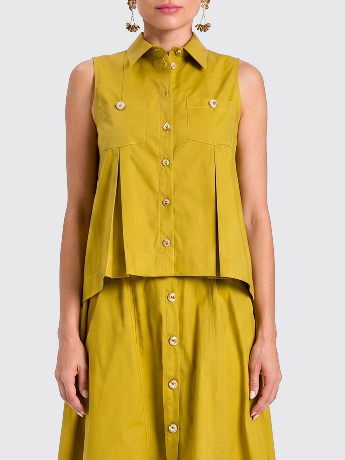 Shirt Woman color Green