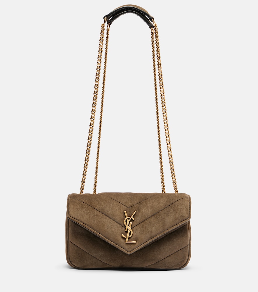 Loulou Mini suede shoulder bag
