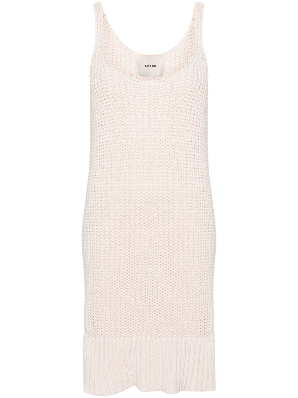 Murex chunky-knit mini dress - Pink