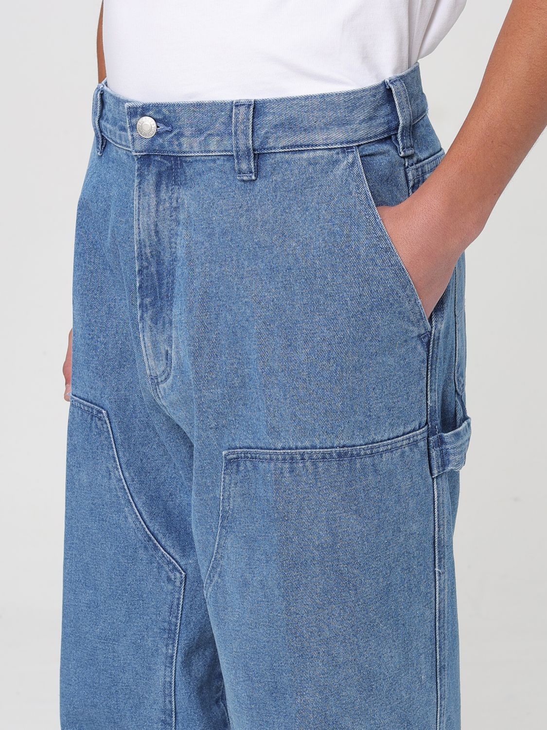 Jeans OBEY Men color Indigo