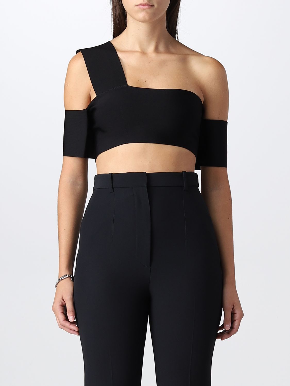 Top Woman color Black