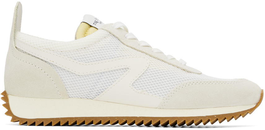 Off White Retro Runner Sneakers