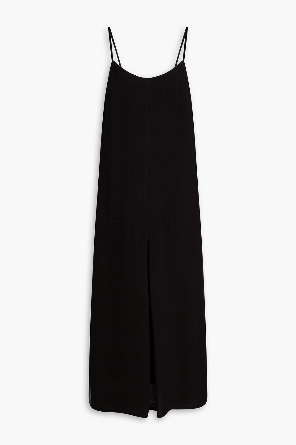 Ida gauze midi dress - Black - UK 16