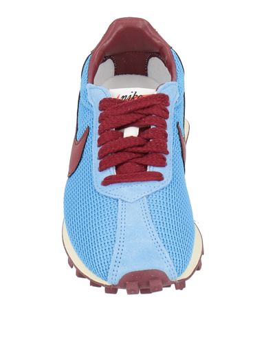 Woman Sneakers Sky blue Size 5.5 Leather, Textile fibers
